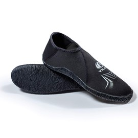 Tilos Dive Boots Neoprene Wetsuit Booties Scuba Diving Booties 1mm for Men Women, Fin Booties Quick-Dry Anti-Slip Water Sports Boots for Surfing Fishing Kayaking Wading and More (Black, Size 7)