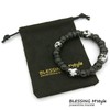 BLESSING M'style Strongest Four God Beasts Bracelet, Morion, Matte Onyx,