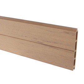bambus-discount.com Profile Board, Single Profile, Sand-Coloured, 178 x 15 x 2 cm with Tongue and Groove for WPC Fences, Privacy Fences