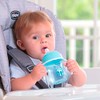 CHICCO, Vaso de Transición con Doble Vávula, 4m+, Color Azul