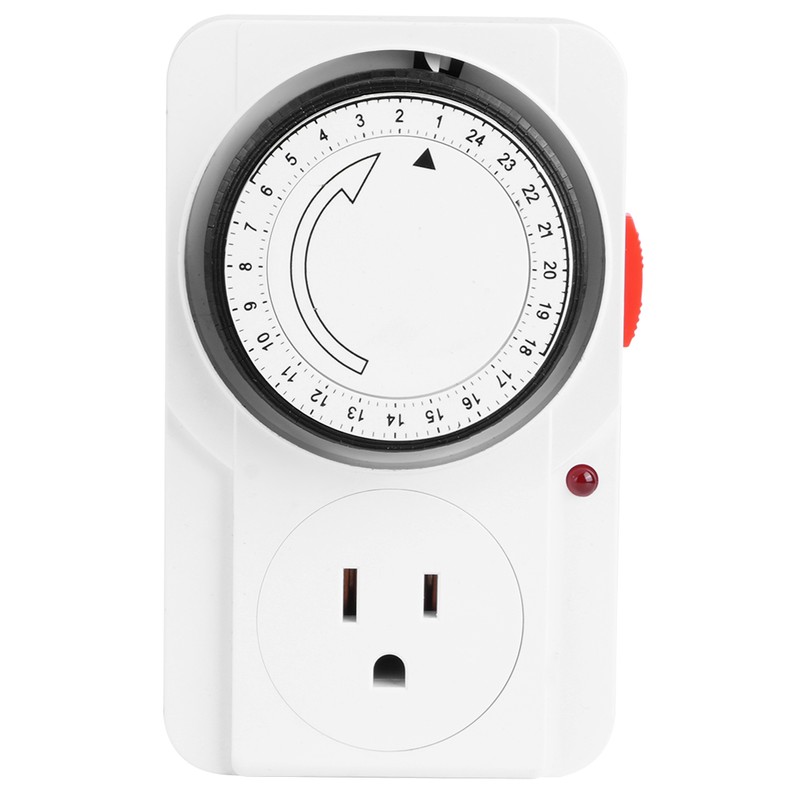 Mechanical Timer Socket 24‑Hour Cycle Timing Controller Socket Home Supplies