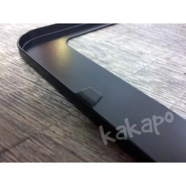 Unbranded Mason Glossy Black License Plate Frame