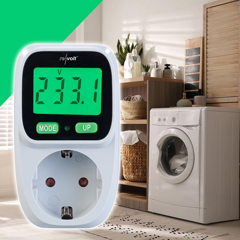 revolt Energy Meter: Set of 4 Digital Energy Cost Meters,