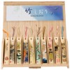 Yamasita Craft Bamboo Bookmark, Crane, Mt. Fuji