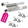Clamping protection for roller shutters, burglary protection, set of 6