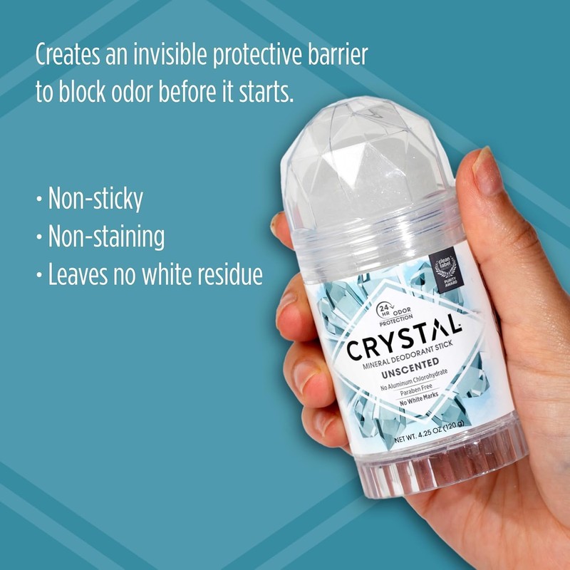 Crystal - Desodorante Corporal en Barra 120g