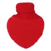 Hot Water Bottle Rubber Leakproof Relieve Pain Cute Knit Cover