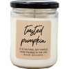 Scented Soy Candle (Toasted Pumpkin, 12 oz.)