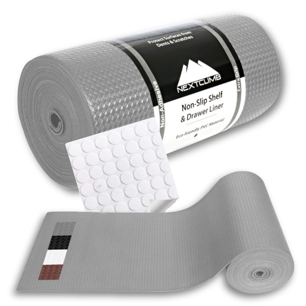 NextClimb Shelf Liner, Drawer Liner & Kitchen Cabinet Liner –