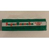 Bazooka Vintage 1970s Super Bazooka Spearmint Bubble Gum UK NOS
