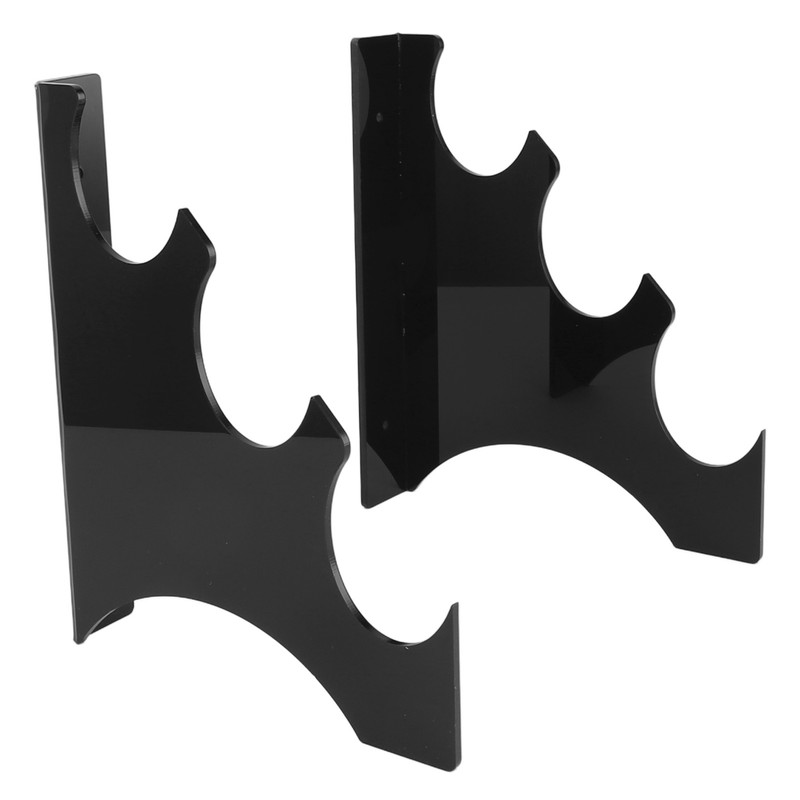 Sword Hanger Display Holder Acrylic Wall Mounted 3 Layers Sword
