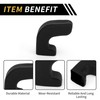 REPAIROCK Car Bumper Tow Hook Covers for Jeep Wrangler JK