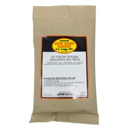 A.C. Legg - Fresh Polish Kielbasa Sausage Seasoning - MSG Free - 11 ounce for 25lbs of meat