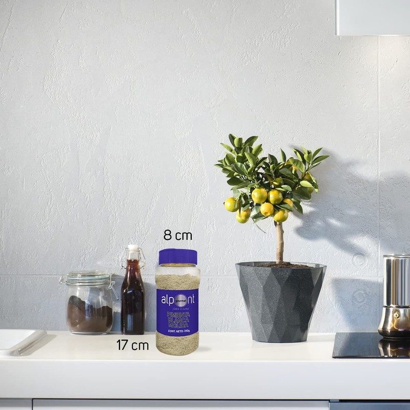 Alpont Pimienta blanca molida, 310 g