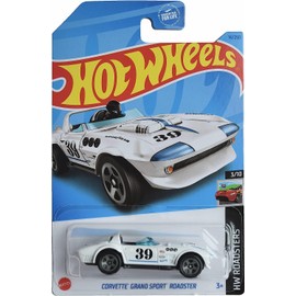 Hot Wheels Corvette Grand Sport Roadster, HW Roadsters 3/10 [White]