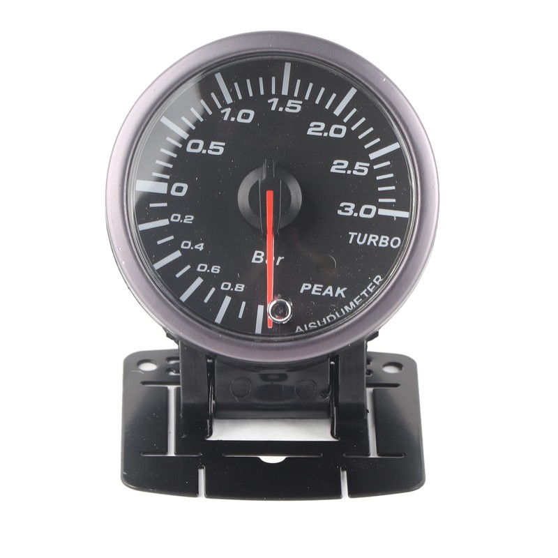 2.5inch 60mm 3.0 Bar LED Car Modification Turbo Boost Gauge