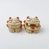 Kubagasaya Kubagasaya Figurine Okinawa Souvenir Mini Entrance Swaying Lion Statue