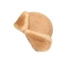 Zavelio Unisex Shearling Sheepskin Leather Aviator Russian Ushanka Trapper Winter