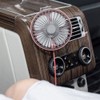 5V 5W 360 Degrees Adjustable Air Outlet USB Car Fan