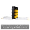 Tools Organizer Box Small Parts Storage Box 34-Compartment Double Side