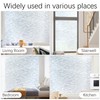Myscheri Window Privacy Film, Frosted Glass Window Film with Non-Adhesive