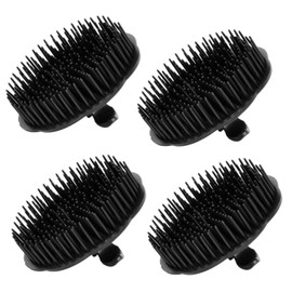 4 Stück Kopfhaut Bürste Kopfmassage Haar Reinigung Shampoo Bürsten, Hair Scalp, Kopfhaut Massager Shampoo Pinsel, Massager Haarbürste, Hair Scalp Massager Brush, Shampoo Duschbürste für die Kopfhaut