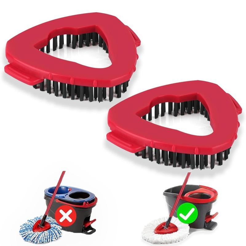 Spin Mop Head and Brush Replacement Compatible with O Cedar