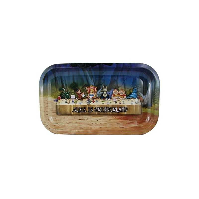 Alice in Grinderland Rolling Tray 270 x 160 x 20