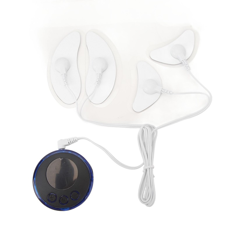Facial Microcurrent Massager with 4 Patches Tightening Improve Circulation Low