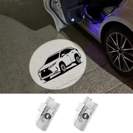 Obaiwanmg 2 Pack LED Car Door Projector Courtesy Lights Ghost Shadow Welcome Lamp Accessories Compatible with LEXUS RX300 RX330 RX350 RX350h RX400h RX450h RX550h 2007-2024 accessories
