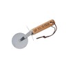 CGB Giftware | Wooden Handle Pizza Cutter | Engraved with