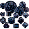 DollaTek 15 Piece Complete Polyhedral Dice Set D3-D100 Role Playing