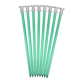 Sosoport 8pcs Luxury Tent Floor Nails Heavy Duty Camping Tent Stakes Beach Snow Nails Random