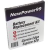 NewPower99 Battery Kit for Garmin Edge 820 and Garmin Edge