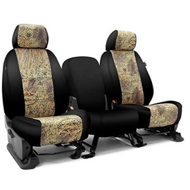 Tailored Seat Covers Neosupreme Camo Mossy Oak Brush with Black Sides for 2014-2019 Jeep Cherokee