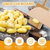 6 Pcs Gnocchi Boards, Wood Pasta Board with 6 Pcs