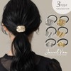 JewelVOX Hair Rubber Hair Pony Antique Style Women's Gold Silver