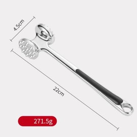 Meat Tenderizer - Professional Commercial Quality Kitchen Tool 48 Stainless Razor-sharp Steel Blades For Steak, Chicken, Fish, Pork - Meat Genie Tenderizers with Safety Lock (Silver)