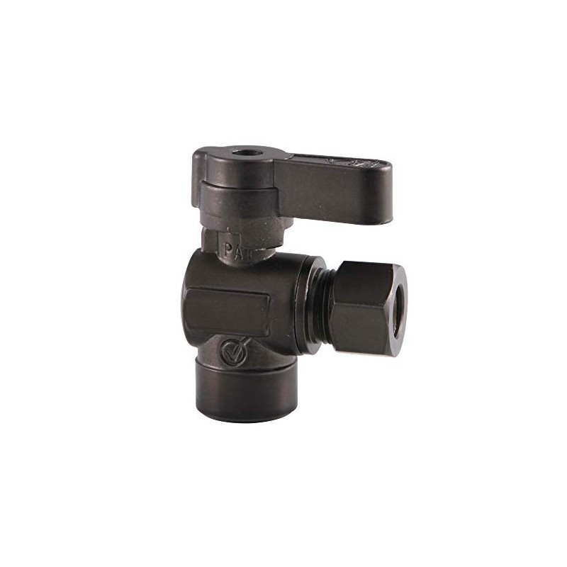 Kingston Brass KF4320ORB 1/2" Sweat x 3/8" OD Comp Angle