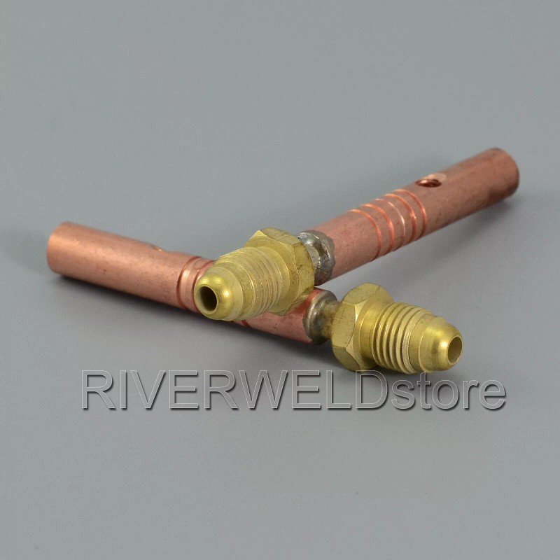 RIVERWELD TIG Welding Torch Fitting Connector Power Cable Adapter 57Y10