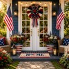 pldnhzua 3 Pcs 4th of July Patriotic Kitchen Mat and