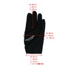mazume MZGL-S597-01 Game Fishing Gloves, Black, Medium