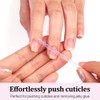 Cuticle Pusher Nail File - Pack of 100 Double Sided
