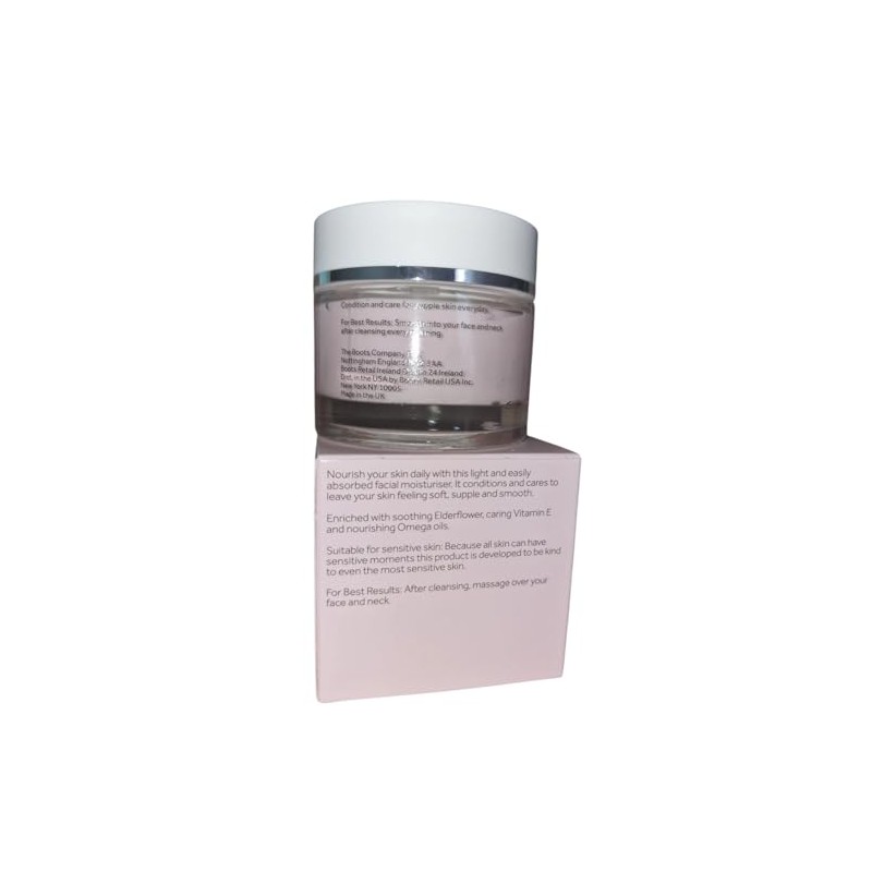 Boots Facial Moisturising Day Cream Hypo-allergenic Travel Size 50ML With