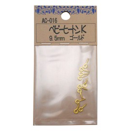WAKI bebi-hi-ton K 9.5 mm Gold AC016 