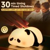 ATCTBOGFS Cute Duck Lamp,Fun Lying Flat Duck/Chicken/Pig/Rabbit/Panda Night Light,LED Squishy