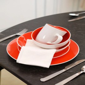 Hot Selling Creative Tableware Sets Include High End Water Cups Classic Designs Event and Festival Tableware Sets and Water Cupscolor: orange12