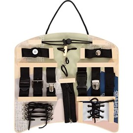 small foot 12391 Motor Skills Board Fasteners and Attachment, Versatile Play and Motor Skills Fun for Children from 3 Years