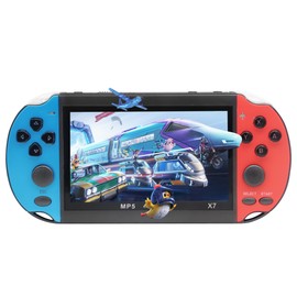 ZWYING Handheld Game Consoles Built in 2000+ Free Games 8GB RAM 4.3 Inch Screen Double Rocker,Support TV Output,Music/Movie , Classic Arcade Retro Game Player，Birthday Gift for Kids