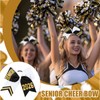 12 Pcs Senior 2026 Hair Bows with Glitter Letter Sparkly